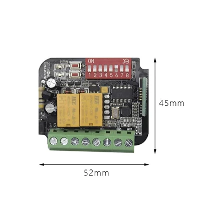 IR RxUni 300-868 MHz Univerzális 2 csatornás vevőegység IR RxUni 300-868 MHz Univerzális 2 csatornás vevőegység
