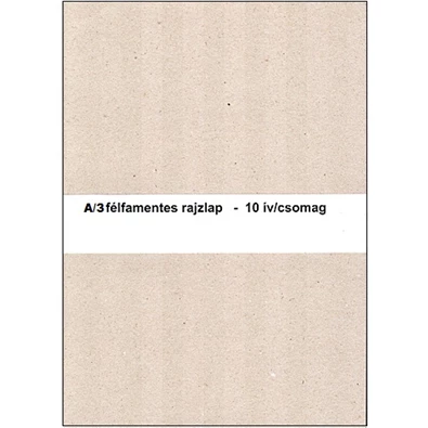 A3 félfamentes 10db/csomag rajzlap A3 félfamentes 10db/csomag rajzlap