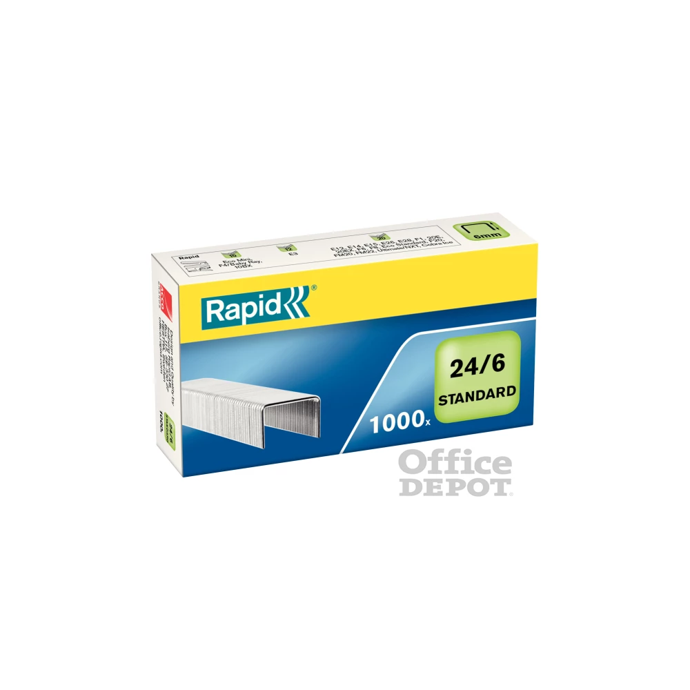 Rapid Standard 24/6 1000db/doboz fűzőkapocs