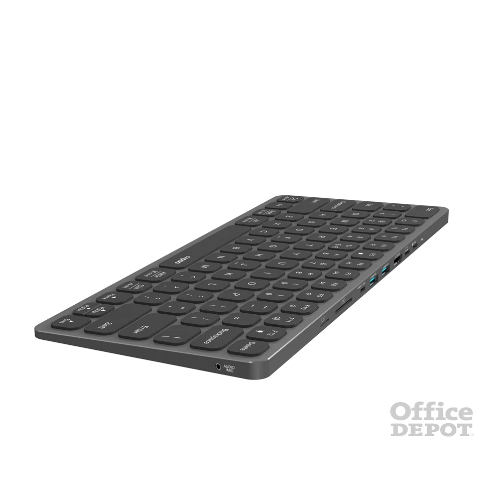 Rapoo 00226412 UCK-6001 8in1 HUB fekete billentyűzet