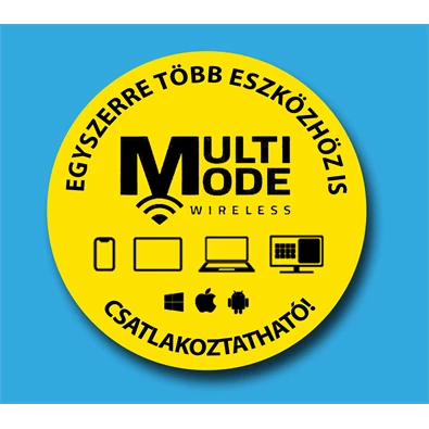 Rapoo 00190807 "M200 PLUS" Bluetooth vezeték nélküli szürke egér Rapoo 00190807 "M200 PLUS" Bluetooth vezeték nélküli szürke egér