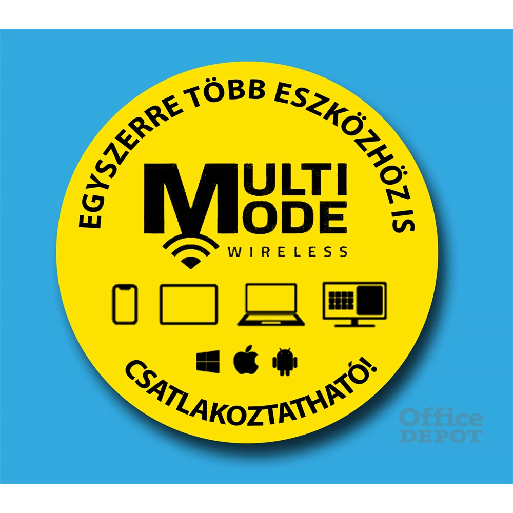 Rapoo 00180905 "MT350" Bluetooth fekete lézeres egér