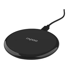 Rapoo 00217720 XC105 10W fekete vezeték nélküli mobiltelefon töltő Rapoo 00217720 XC105 10W fekete vezeték nélküli mobiltelefon töltő