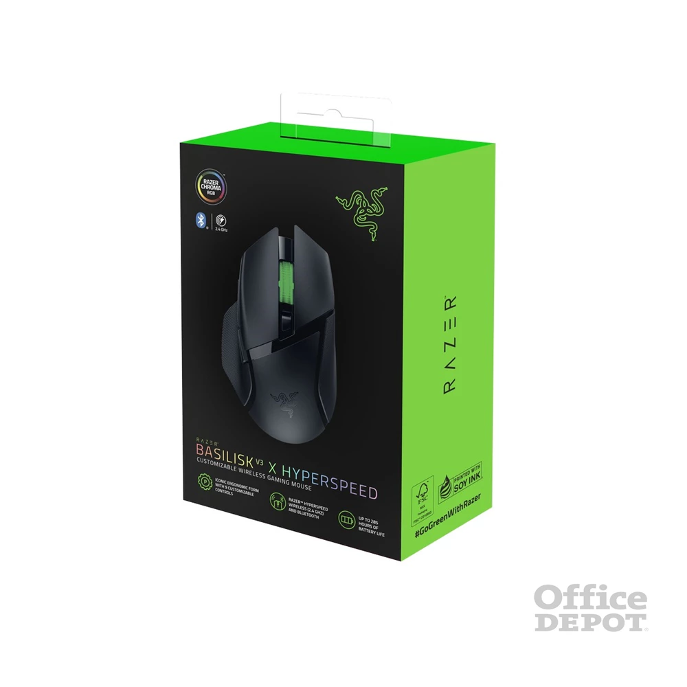 Razer Basilisk V3 X HyperSpeed vezeték nélküli gamer egér