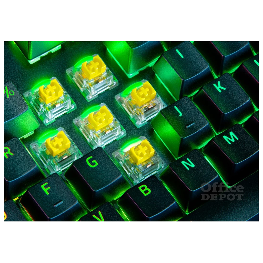Razer BlackWidow V4 Pro US fekete (yellow switch) gamer billentyűzet