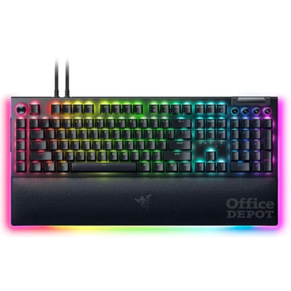 Razer BlackWidow V4 Pro US fekete (yellow switch) gamer billentyűzet