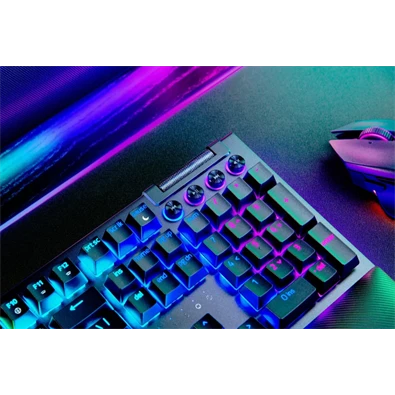 Razer BlackWidow V4 US fekete (green switch) gamer billentyűzet Razer BlackWidow V4 US fekete (green switch) gamer billentyűzet