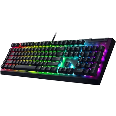 Razer BlackWidow V4 X US fekete (green switch) gamer billentyűzet Razer BlackWidow V4 X US fekete (green switch) gamer billentyűzet