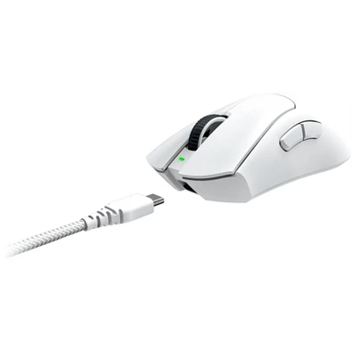 Razer DeathAdder V3 Pro fehér vezeték nélküli gamer egér Razer DeathAdder V3 Pro fehér vezeték nélküli gamer egér