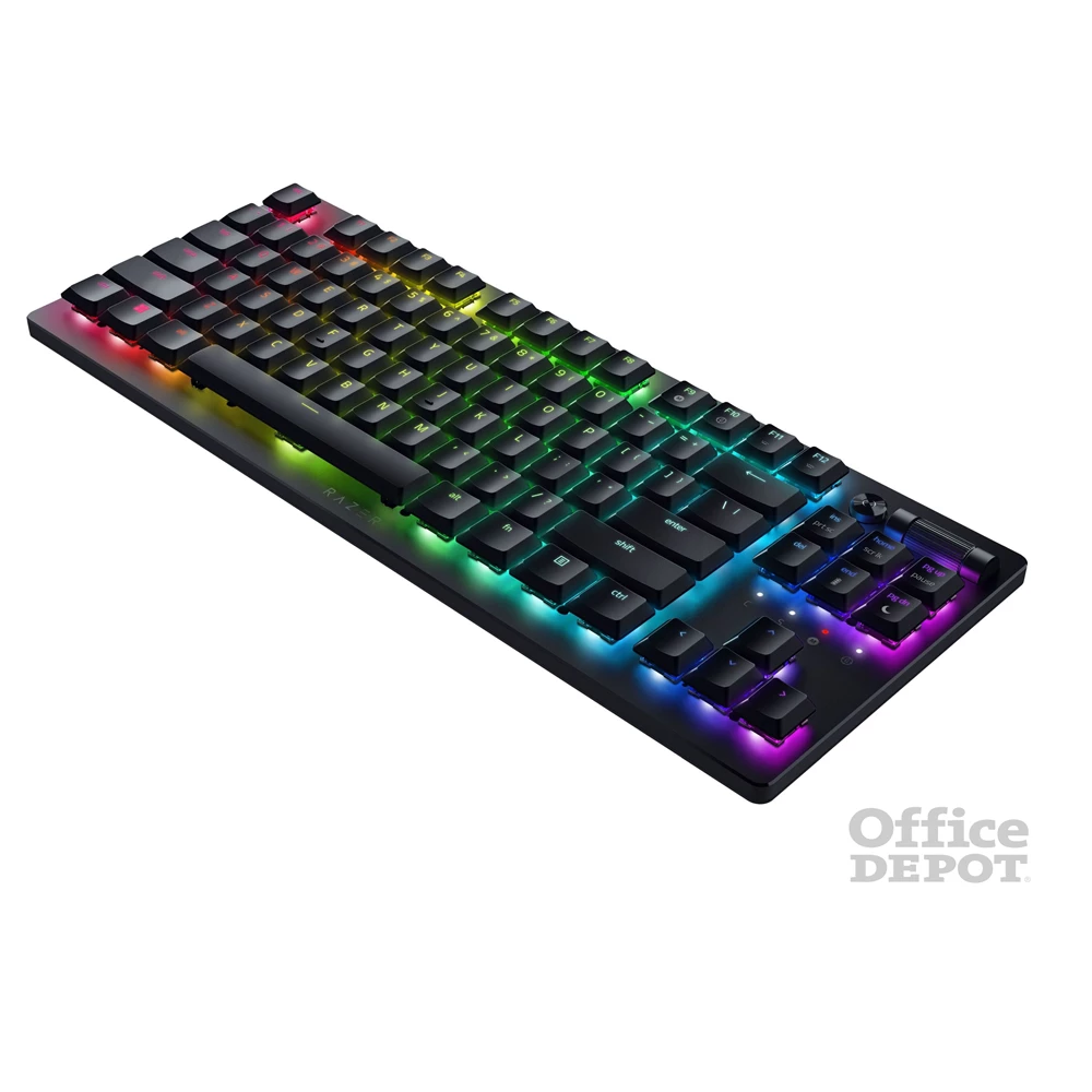 Razer DeathStalker V2 Pro TKL UK vezeték nélküli fekete (red switch) gamer billentyűzet