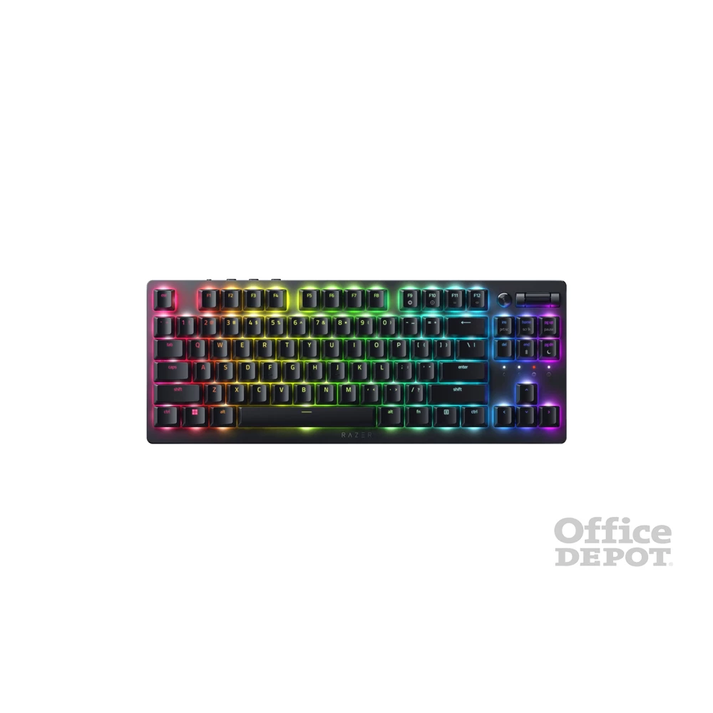 Razer DeathStalker V2 Pro TKL UK vezeték nélküli fekete (red switch) gamer billentyűzet