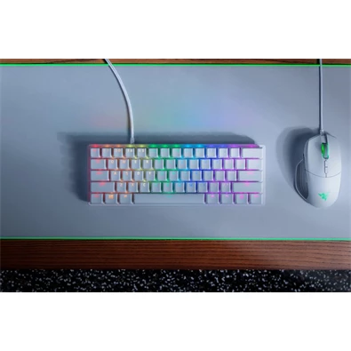 Razer Huntsman Mini Mercury Edition (Purple Switch) US RGB gamer billentyűzet Razer Huntsman Mini Mercury Edition (Purple Switch) US RGB gamer billentyűzet