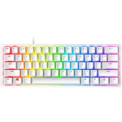Razer Huntsman Mini Mercury Edition (Purple Switch) US RGB gamer billentyűzet Razer Huntsman Mini Mercury Edition (Purple Switch) US RGB gamer billentyűzet