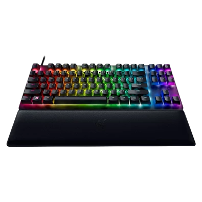 Razer Huntsman V2 Tenkeyless (Purple Switch) US RGB fekete gamer billentyűzet Razer Huntsman V2 Tenkeyless (Purple Switch) US RGB fekete gamer billentyűzet