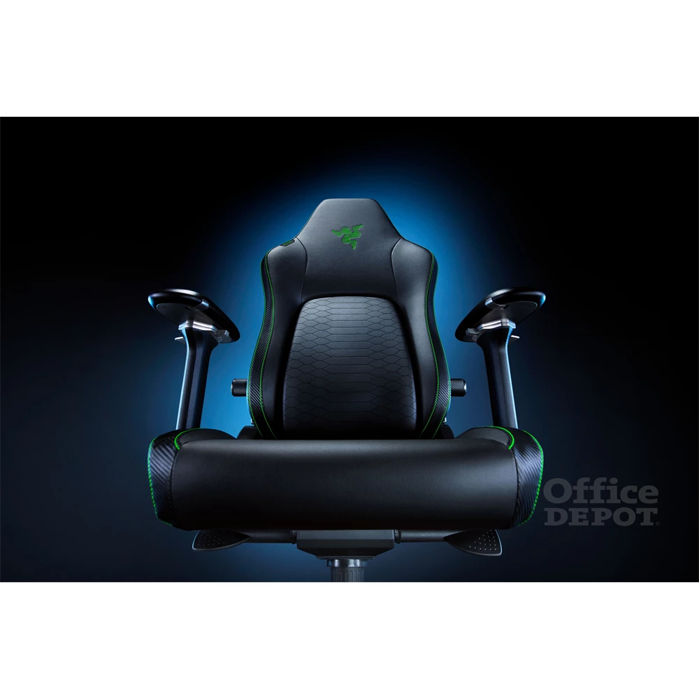 Razer Iskur V2 fekete-zöld gamer szék
