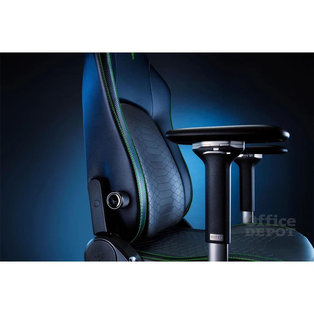 Razer Iskur V2 fekete-zöld gamer szék