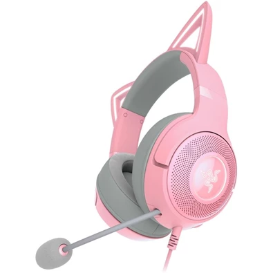 Razer Kraken Kitty V2 USB rózsaszín gamer headset Razer Kraken Kitty V2 USB rózsaszín gamer headset