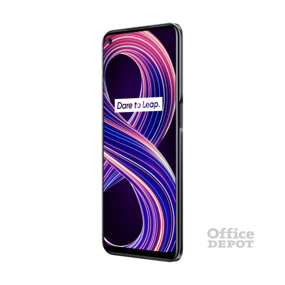 Realme 8 5G 4/64GB DualSIM kártyafüggetlen okostelefon - fekete (Android)