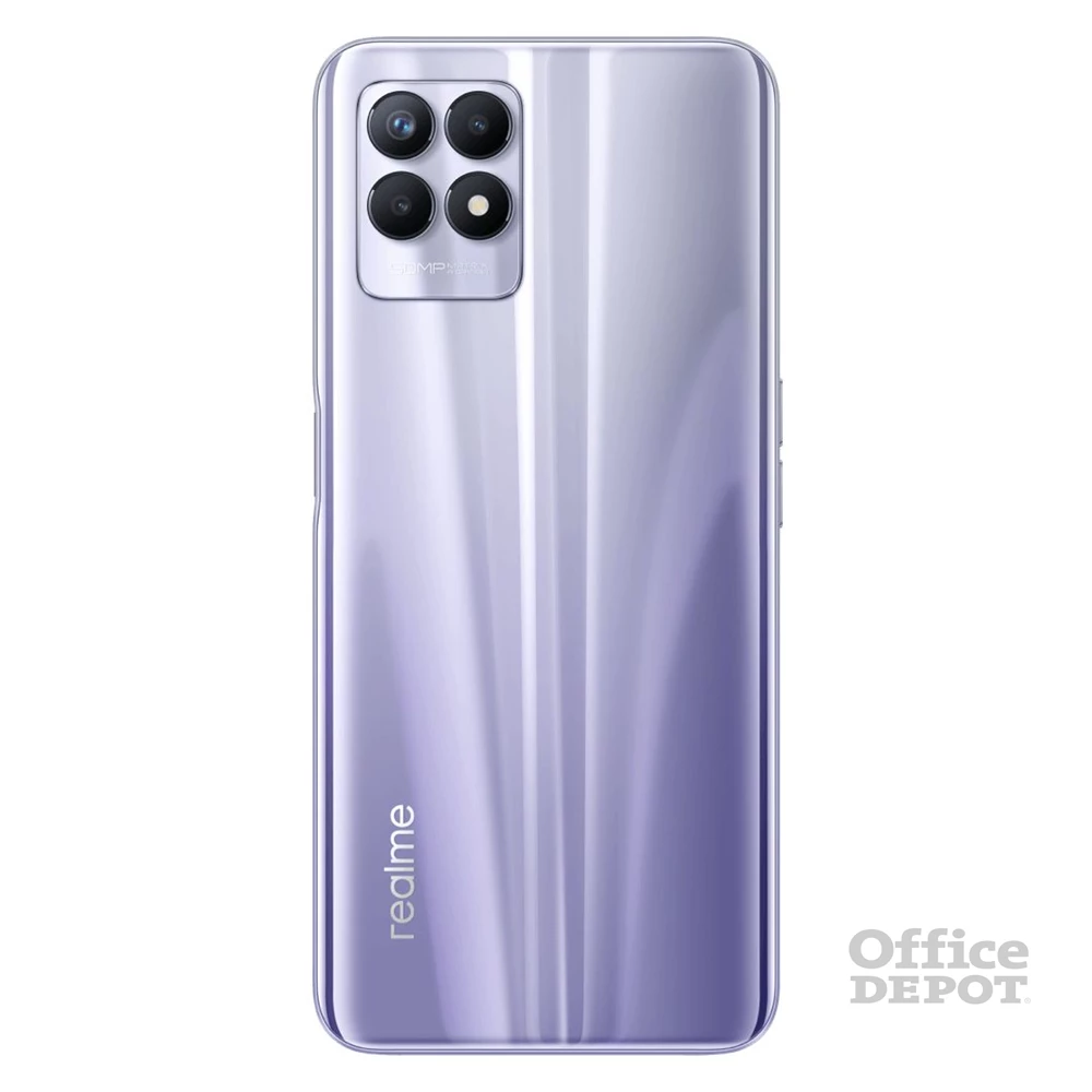 Realme 8i 4/64GB DualSIM kártyafüggetlen okostelefon - lila (Android)