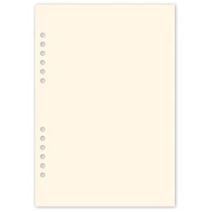 Realsystem 1/510 üres jegyzet gyűrűs naptár kiegészítő