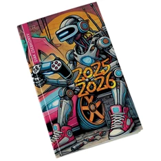 Realsystem 2025/2026 graffiti diák zsebkönyv Realsystem 2025/2026 graffiti diák zsebkönyv