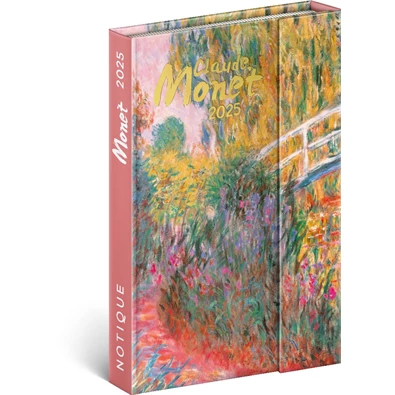 Realsystem 2025 5412 Claude Monet B6 mágneses zsebnaptár Realsystem 2025 5412 Claude Monet B6 mágneses zsebnaptár