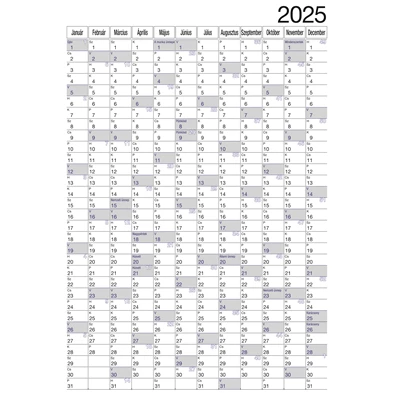 Realsystem 2025 6051-00 álló/fekvő plakátnaptár Realsystem 2025 6051-00 álló/fekvő plakátnaptár