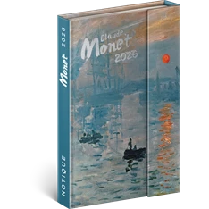 Realsystem 2026 5412 Claude Monet B6 mágneses zsebnaptár