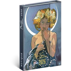 Realsystem 2026 Alphonse Mucha 5412-AM B6 mágneses zsebnaptár