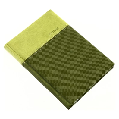 Realsystem 2026 LUX 5411-48 B6 heti beosztású zöld zsebnaptár