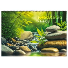 Realsystem 2026 Meditáció 6091 falinaptár