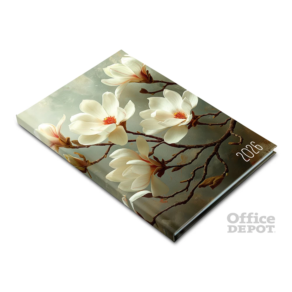 Realsystem 2026 Picture 5611-62 magnólia B5 heti beosztású határidőnapló