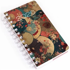 Realsystem 2026 SP5 8721-55 ernyők napi beosztású spirálos zsebnaptár