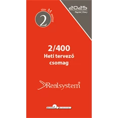 Realsystem 2/400 éves heti beosztású gyűrűs naptár kiegészítő Realsystem 2/400 éves heti beosztású gyűrűs naptár kiegészítő