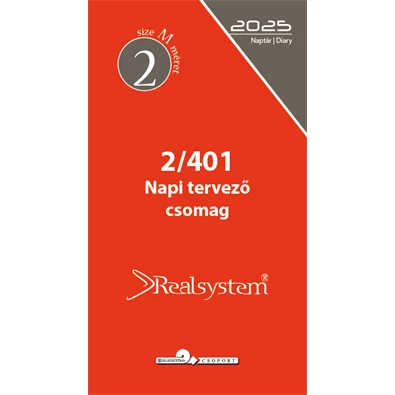 Realsystem 2/401 éves napi beosztású gyűrűs naptár kiegészítő Realsystem 2/401 éves napi beosztású gyűrűs naptár kiegészítő