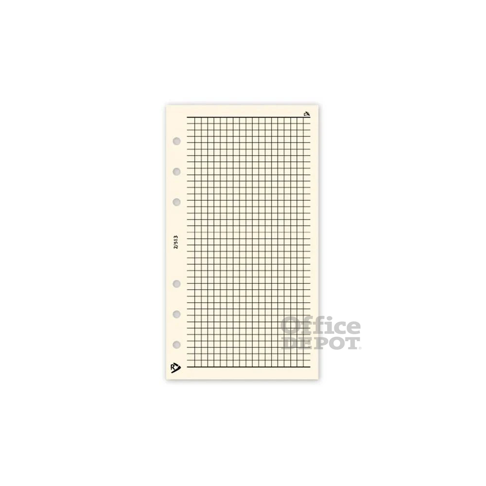 Realsystem 2/513 négyzethálós jegyzet gyűrűs naptár kiegészítő