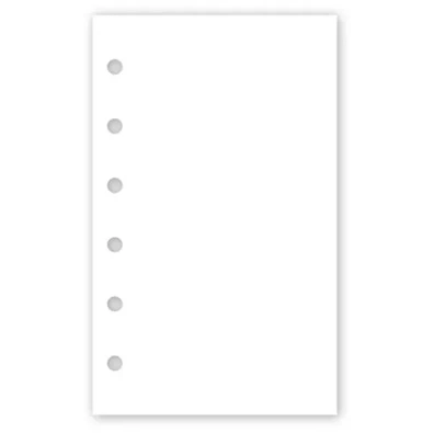 Realsystem 3/410 üres jegyzet gyűrűs naptár kiegészítő