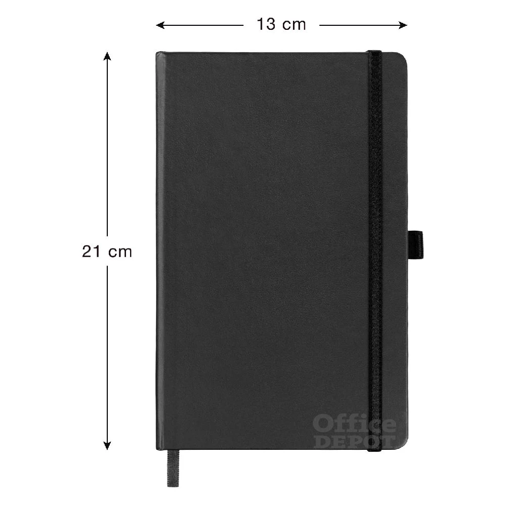 Realsystem Vivella 13 × 21 cm lila vonalas notesz