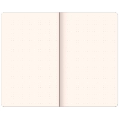 Realsystem Vivella 13 × 21 cm pink pontozott notesz Realsystem Vivella 13 × 21 cm pink pontozott notesz