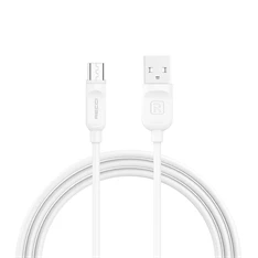 Recci RCM-P200W 2m microUSB fehér adat- és töltőkábel Recci RCM-P200W 2m microUSB fehér adat- és töltőkábel