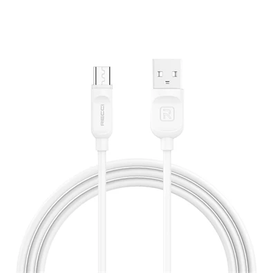 Recci RCM-P200W 2m microUSB fehér adat- és töltőkábel Recci RCM-P200W 2m microUSB fehér adat- és töltőkábel