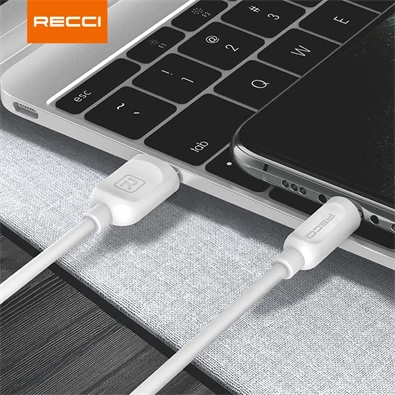 Recci RCM-P200W 2m microUSB fehér adat- és töltőkábel Recci RCM-P200W 2m microUSB fehér adat- és töltőkábel
