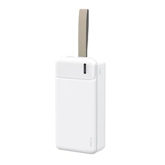 Recci RPB-N38 TypeC 2USB 30.000mAh fehér power bank Recci RPB-N38 TypeC 2USB 30.000mAh fehér power bank