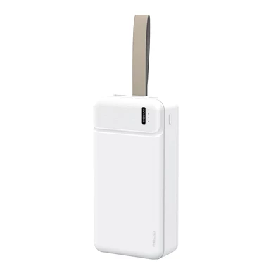 Recci RPB-N38 TypeC 2USB 30.000mAh fehér power bank Recci RPB-N38 TypeC 2USB 30.000mAh fehér power bank