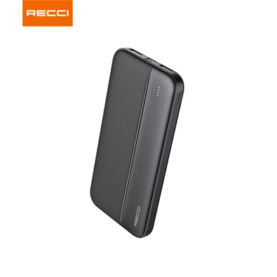 Recci RPB-P09B PD 20W TypeC 10.000mAh fekete power bank Recci RPB-P09B PD 20W TypeC 10.000mAh fekete power bank