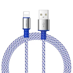 Recci RTC-N32L 1m Lightning - USB textil borítású adat- és töltőkábel Recci RTC-N32L 1m Lightning - USB textil borítású adat- és töltőkábel