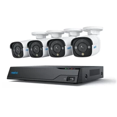 Reolink NVS8-8MB4 4K IP kamera szett, 4 csőkamerával beépített 2TB HDD-vel Reolink NVS8-8MB4 4K IP kamera szett, 4 csőkamerával beépített 2TB HDD-vel