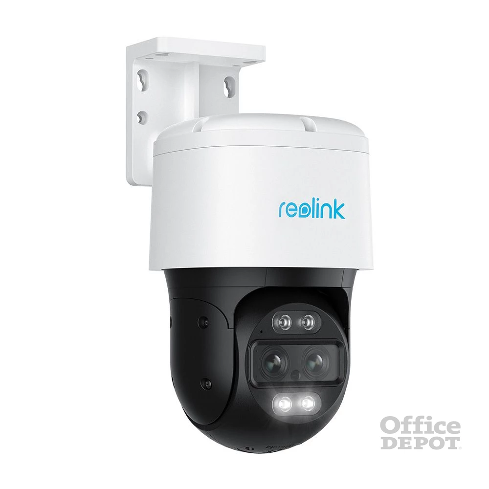 Reolink TrackMix P760 /8MP/H265/2,8 és 8mm/6x hibrid zoom/IR30m+fehérfény/kétirányú hang/PoE PTZ dómkamera