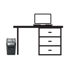 Rexel Momentum X312SL Slimline iratmegsemmisítő Rexel Momentum X312SL Slimline iratmegsemmisítő