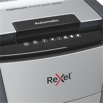 Rexel Optimum AutoFeed+ 225X konfetti automata iratmegsemmisítő Rexel Optimum AutoFeed+ 225X konfetti automata iratmegsemmisítő